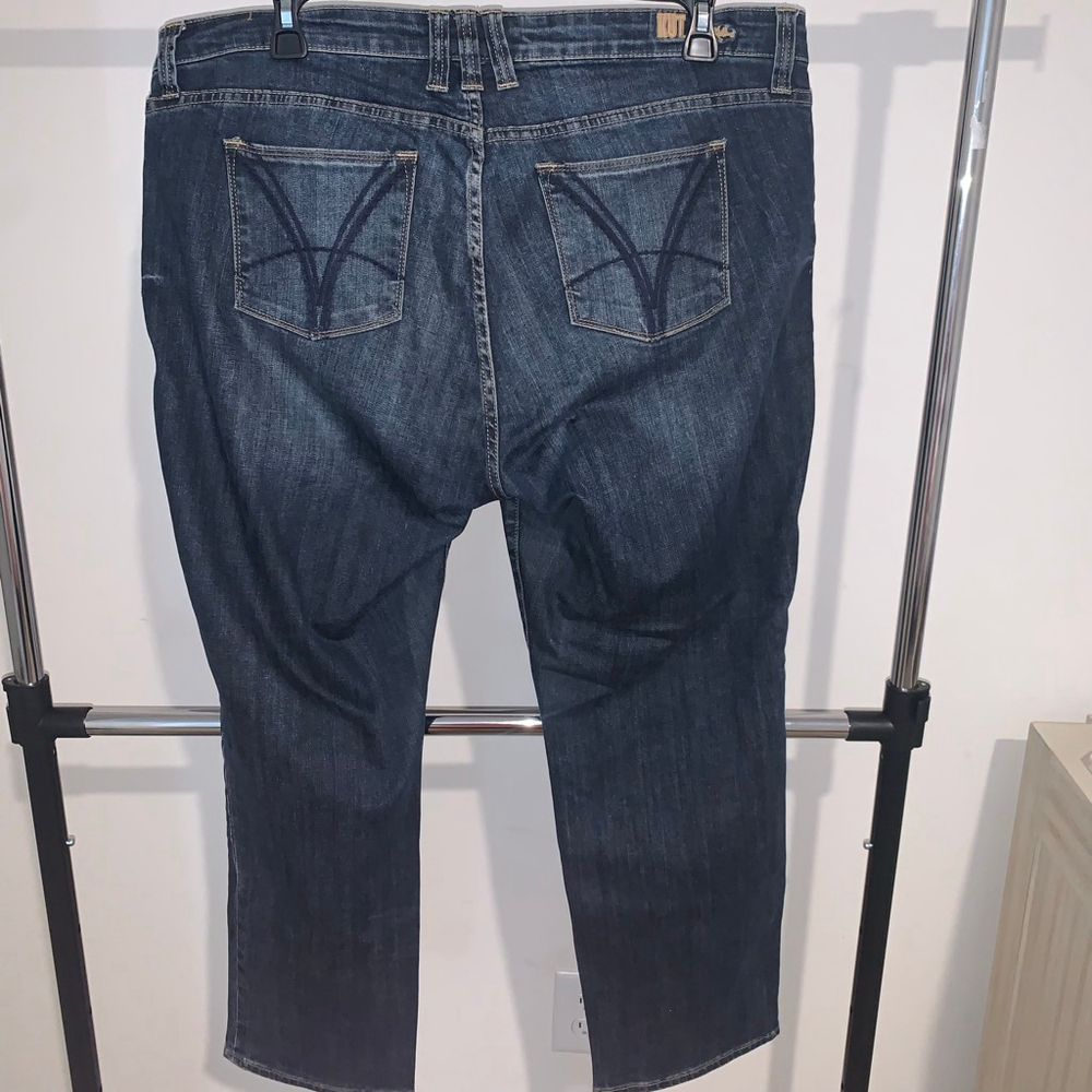 Kut from the Kloth Katy Boyfriend Jeans KP271GALR 18W - Picture 2 of 4